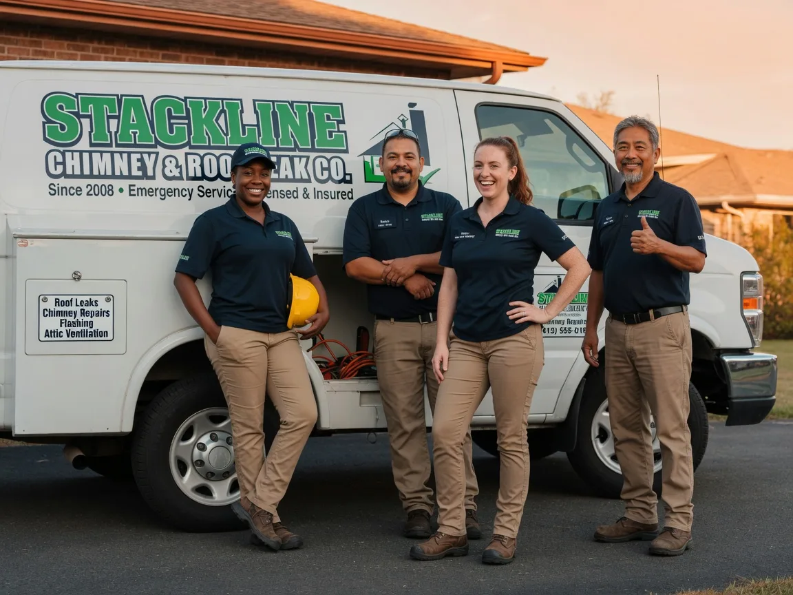 Chimney flashing repair company in La Motte, IA
